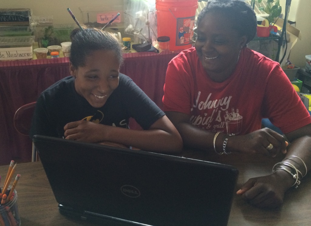 Shakeena and her Aunt